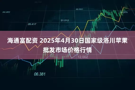海通富配资 2025年4月30日国家级洛川苹果批发市场价格行情