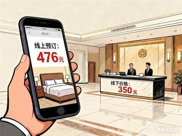 驰赢策略 用飞猪订房被“刺”消费者476元线上订房到店发现仅需350元